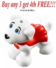 ☀️NEW LEGO Minifigure Mini Figure Minifig Animal Pet Dog Puppy Superman Krypto 