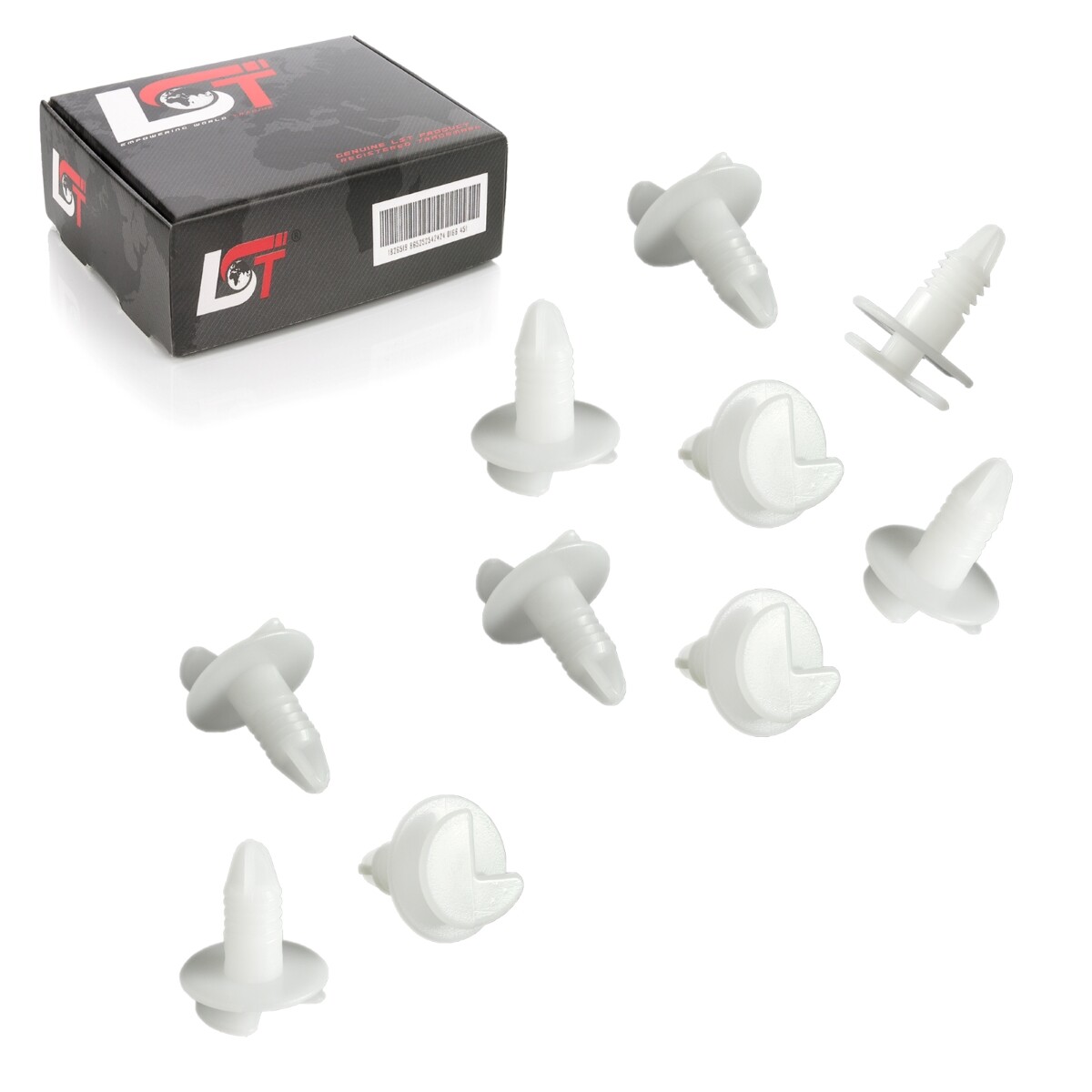 10x Door Panel Fastening Clips for CITROEN PEUGEOT *NEW*