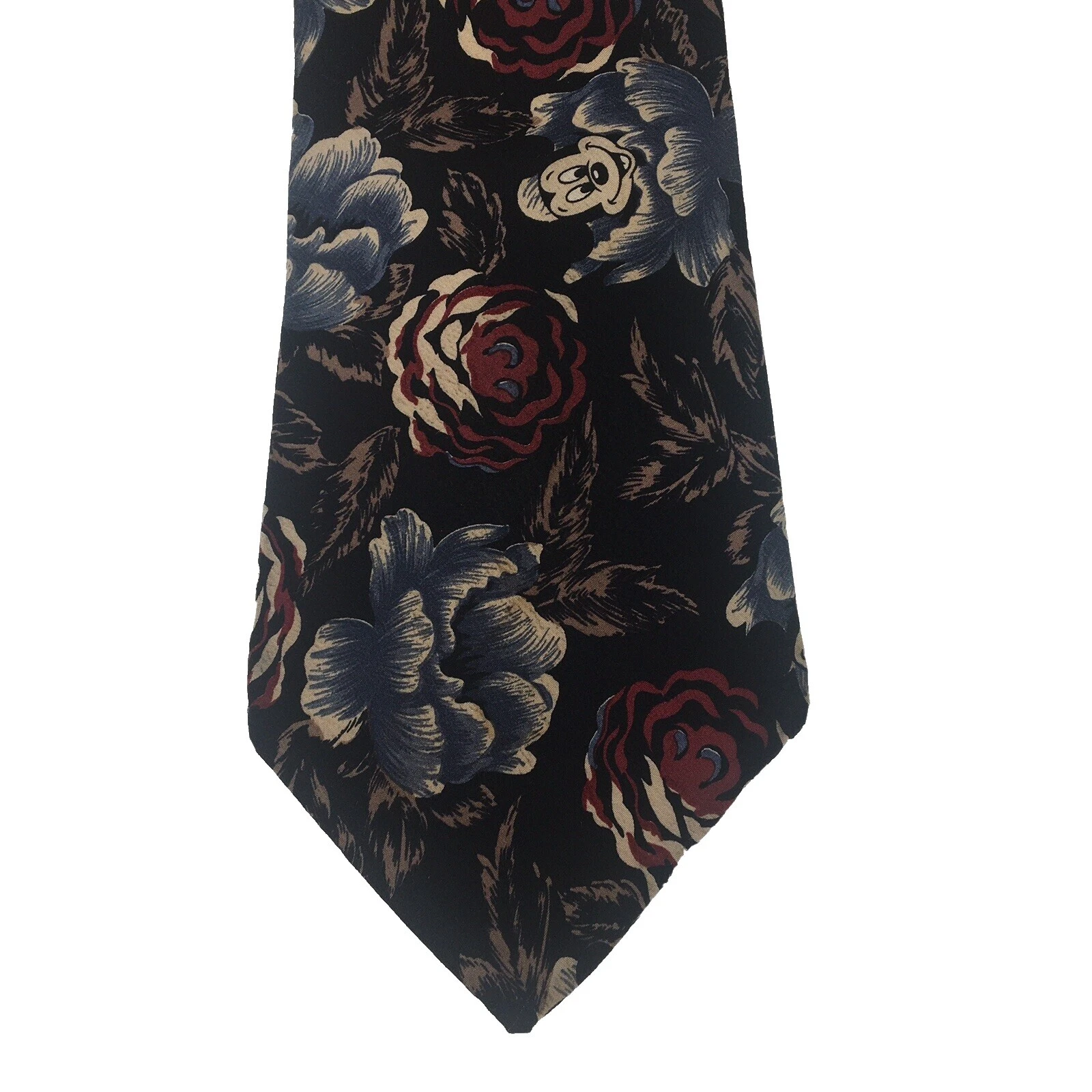 Gravatas masculinas florais Disney