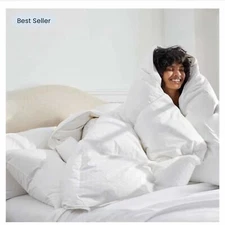 The company store Legends Luxury Luxe Royal Down Medium Warmth Comforter Queen