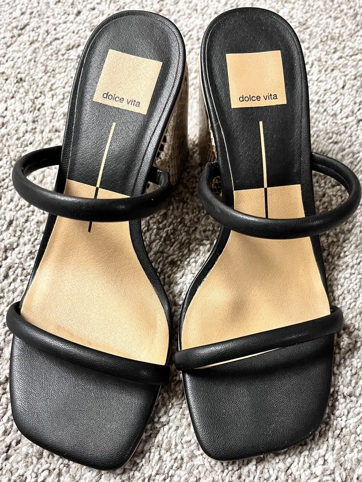 Tacones Dolce Vita Snake Talla 7.5 Foto 2 de 4