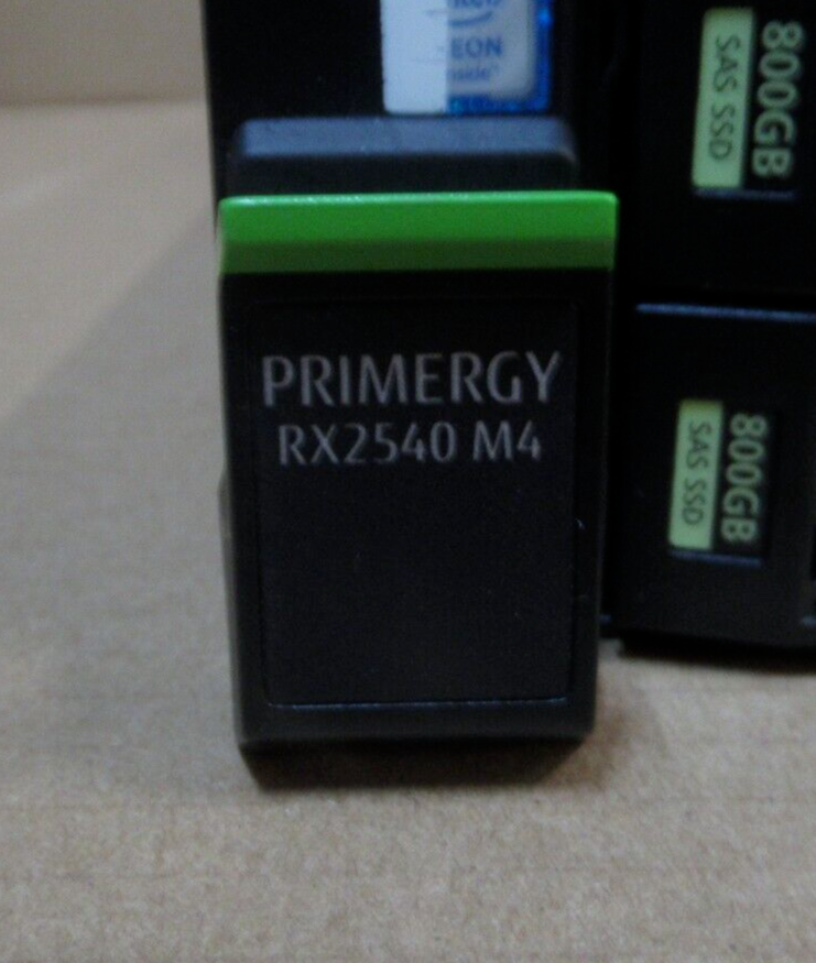 Fujitsu Primergy RX2540 M4 2x 18C Gold 6140 768GB Ram 8x 800GB SAS