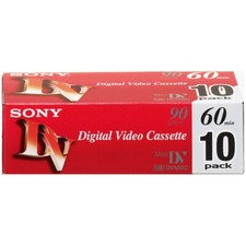 SONY 10DVM60R3 10 Packs Mini DV 60 Digital Video Tape Cassette Tape New from JP