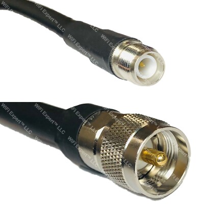 RFC400 RP-TNC FEMALE to PL259 UHF Male Coaxial RF Cable USA-Ship Lot