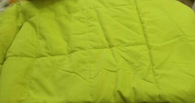 Mikrofaser gesteppte Tagesdecke MILD Zucchi 1/2-Sitzer säuregrün