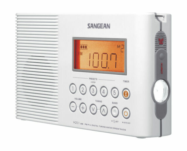 waterproof shower radio