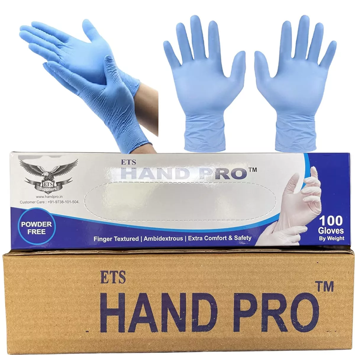 Nitrile powder free gloves outlet