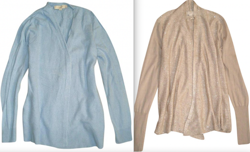 ANN TAYLOR rot beige Pailletten FLORAL CARDIGAN Pullover Oberteil M LOFT blau XS Oversized - Bild 2 von 28