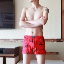 ZONBAILON Men's Underwear fitting Home Pants Loose Cotton breathable pajama