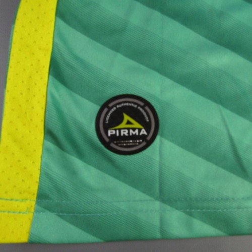 Pirma Leon Abejas Jersey Soccer Futbol Green Yellow Mens Size M Athletic Shirt - Picture 4 of 8