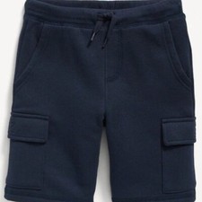 Old Navy - Fleece Cargo Jogger Shorts at knee - Youth L 10-12