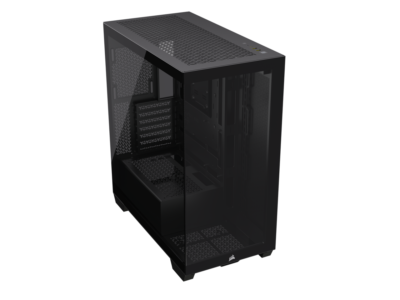 CORSAIR 3500X Tempered Glass Mid-Tower PC Case, Black – No Fans