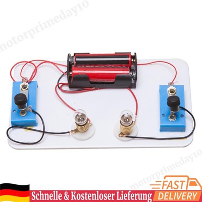 DIY handgemachtes elektrisches Schaltungsmodell Lernspielzeug STEM Kit für Kinde