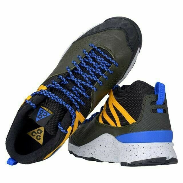 ?Nike Okwahn II 525367-300 Sequoia Black Blue SIZE 6 ACG  display picture 3