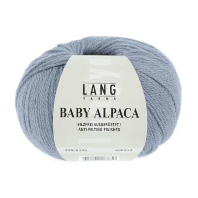 Lang Yarns BABY ALPACA jeans hell 133 - Bild 1 von 4