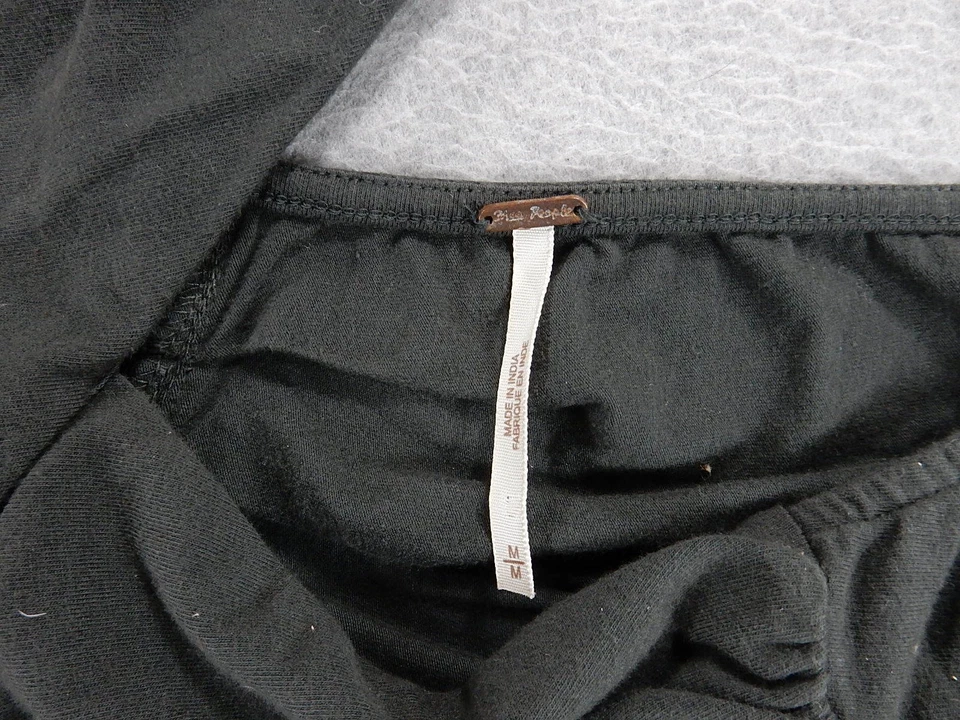 Free People Fitted Active Wear Sleeveless Top (Womens Medium) Gray - Image 2 of 3