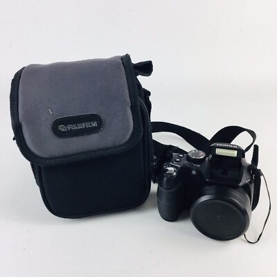 Fujifilm Finepix S2000HD Compact Digital Camera 10.0MP - Black  With Bag