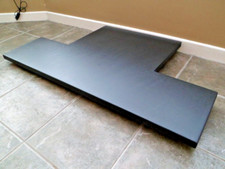 SLATE HEARTHS THICK FLAT SMOOTH WELSH SLATE CAN CUT TO A T-SHAPE £325