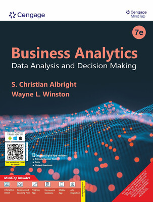 Business Analytics:Data Analysis Decision by Albright 7th ed