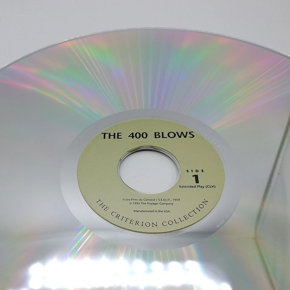 The 400 Blows (1959) Criterion Collection #173 / LD Laser Disc Laserdisc CC1316L - Image 4 of 4