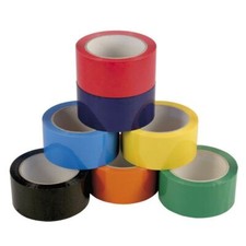 Floor Marking Tapes, 50mm x 33mtr, Different Colours, Box of 18 Rolls