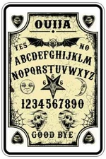 Ouija sign Metal funny man cave house decor N665