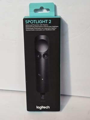 Logitech Spotlight 2 Wireless Bluetooth Laser Pointer Presenter w/ H