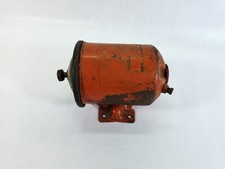 Vintage Allis Chalmers Oil Filter Canister Housing Fram Lid Orange Vintage Allis Chalmers Oil Filter Canister Housing Fram Lid Orange
