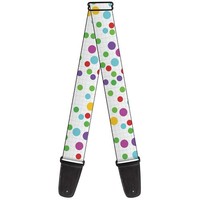 Guitar Strap - Dots/Grid White/Gray/Multi Color (Us Import) ACC NEU