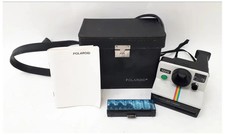 Polaroid 1000 Instant Polaroid Land Camera Including Leather Hard Case & Flash 