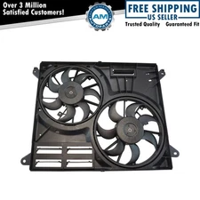 Radiator Dual Cooling Fan Assembly for Ford Edge Lincoln MKX SUV Brand New