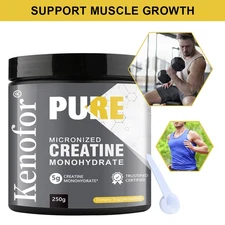 Dietary Supplements Creatine Monohydrate (Micronized) Powder - 5g per Serving