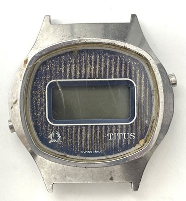 Titus 9289 Digital Uhr Aus Edelstahl 37Mm Defekt