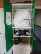 Kids Wardrobe with Two Doors