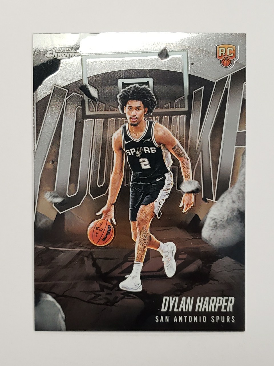2025-26 Topps Chrome Youthquake #YQ2 Dylan Harper RC