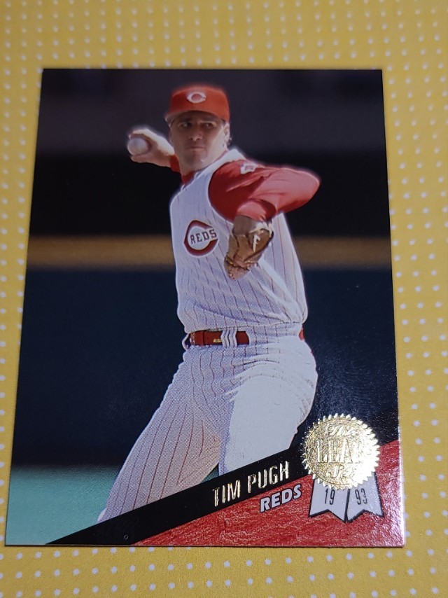 1993 Leaf Tim Pugh Cincinnati Reds #331 RC