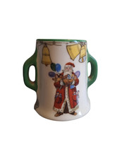 ROYAL DOULTON SERIESWARE ANTIQUE MINIATURE  TANKARD JUG CHRISTMAS/ SANTA