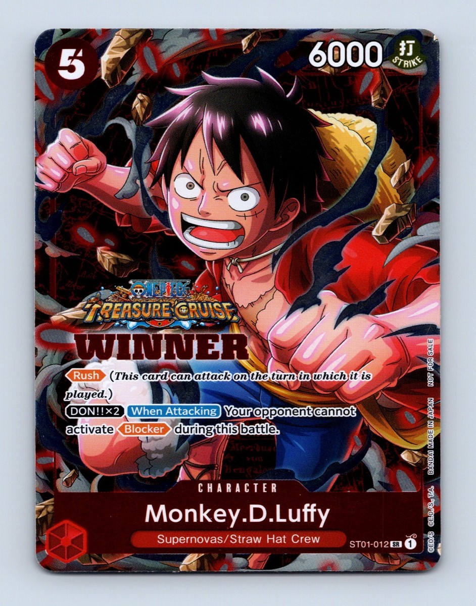 One Piece TCG - Monkey.D.Luffy (Winner Pack Vol. 5) ST01-012 Promo