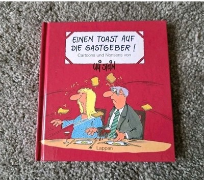 Einen Toast auf die  Gastgeber, Uli Stein gebundenes Buch Lappan Verlag 