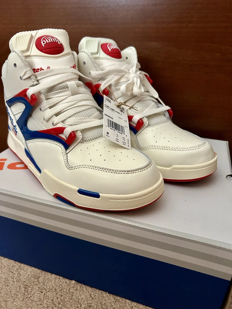 Reebok Pump Omni Zone 2 Chalk Vector Blue for Sale - Authenticity