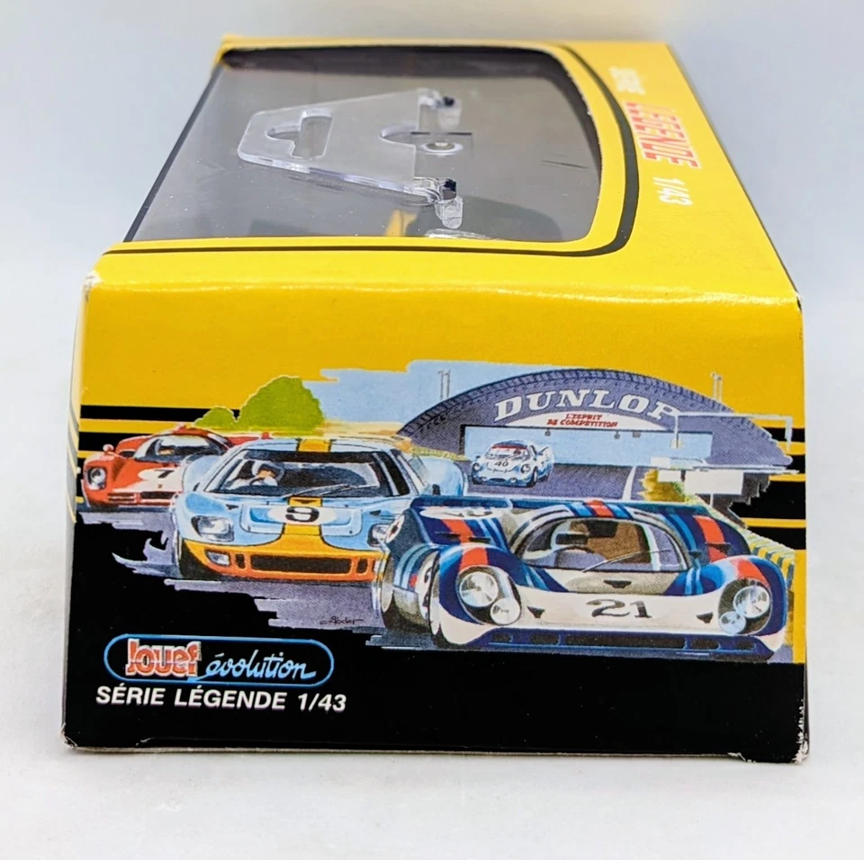 Jouef Evolution Legend Triumph TR3-A capota macia amarelo amarelo 1/43 #1010 - Imagem 3 de 4