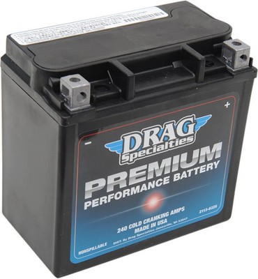 DRAG SPECIALTIES DRSM7216HL AKKU NUR EUROPA HARLEY XL 1200 L LOW 2007