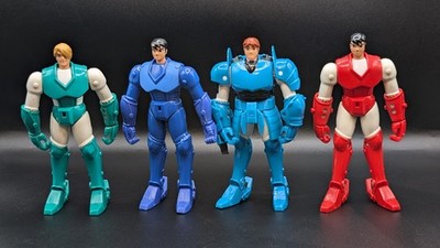 1995 Playmates Ronin Warriors 5'' Action Figures Lot of 4 