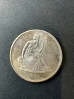 Vintage Seated Liberty 1 Troy oz .999 Fine Silver Round Ounce (B)