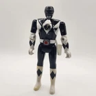 Mighty Morphin Power Rangers Black Ranger Flip Head Figure Vintage 1993 Bandai