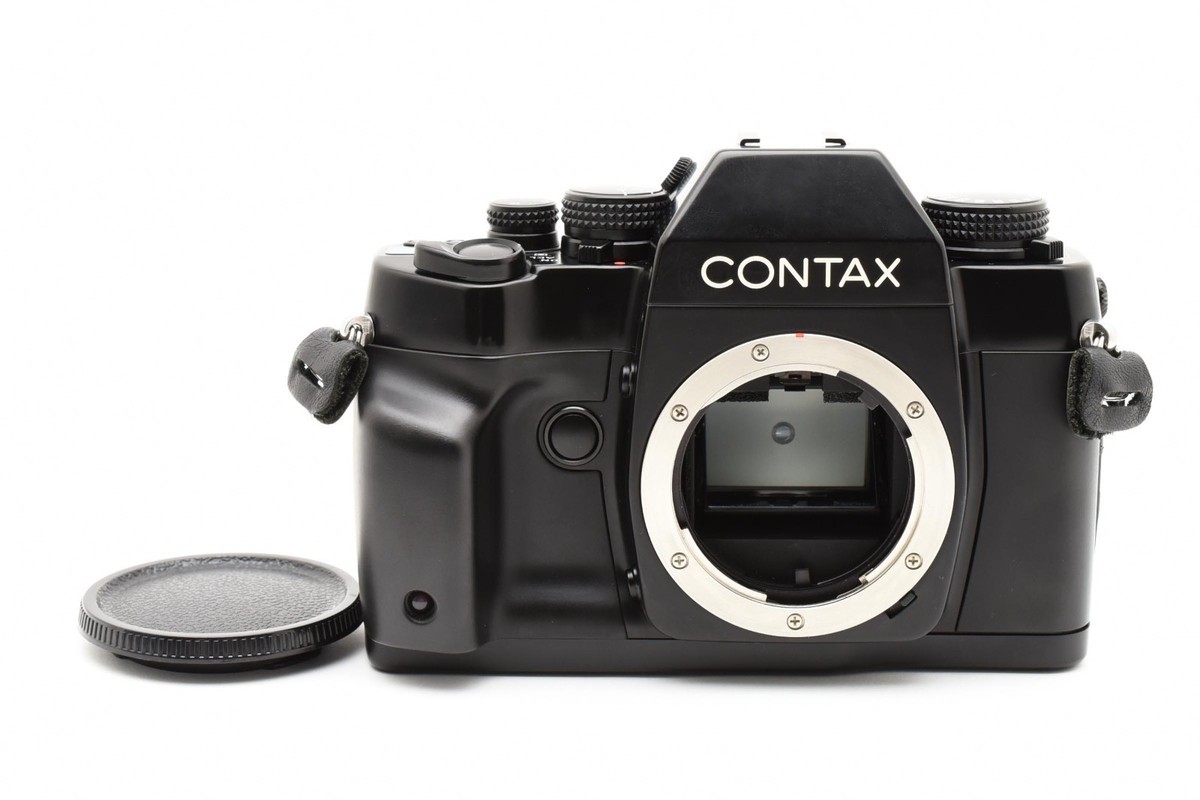CONTAX SLRカメラ ブラック 🚀🎁《MINT w/BODY CAP》CONTAX RX Black 35mm SLR Film Camera Body