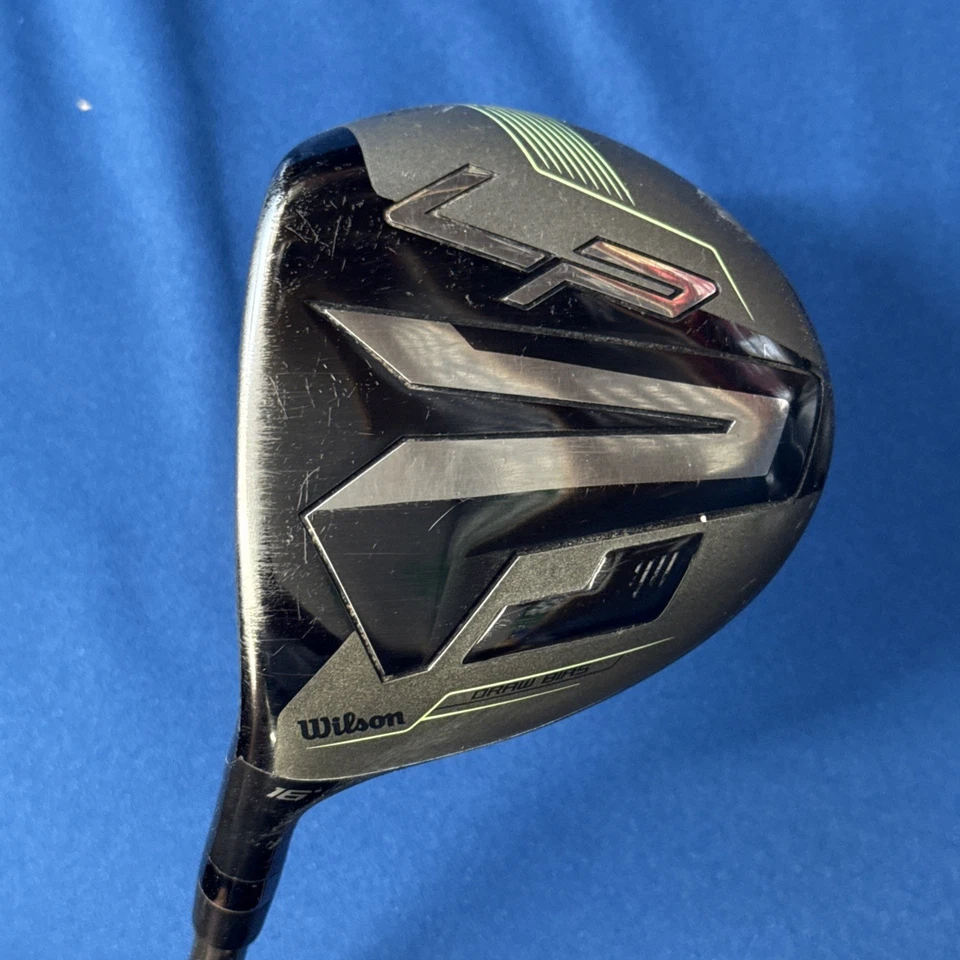 LEFT HANDED WILSON LAUNCH PAD DRAW BIAS DRIVER AND 3 WOOD REG FLEX 55g EVENFLOW - Image 4 of 4