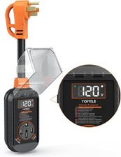 RV Surge Protector, 50 Amp 12800 Joules RV Circuit Analyzer Surge Guard Full Pro