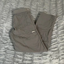 Prana Stretch Zion Pants Men's Size Medium Gray Outdoor Hiking Camping Adventure