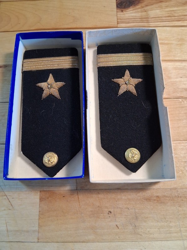 vanguard military bagde in box